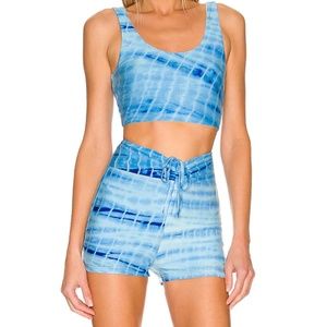 Blue Superdown Short Set Size Medium